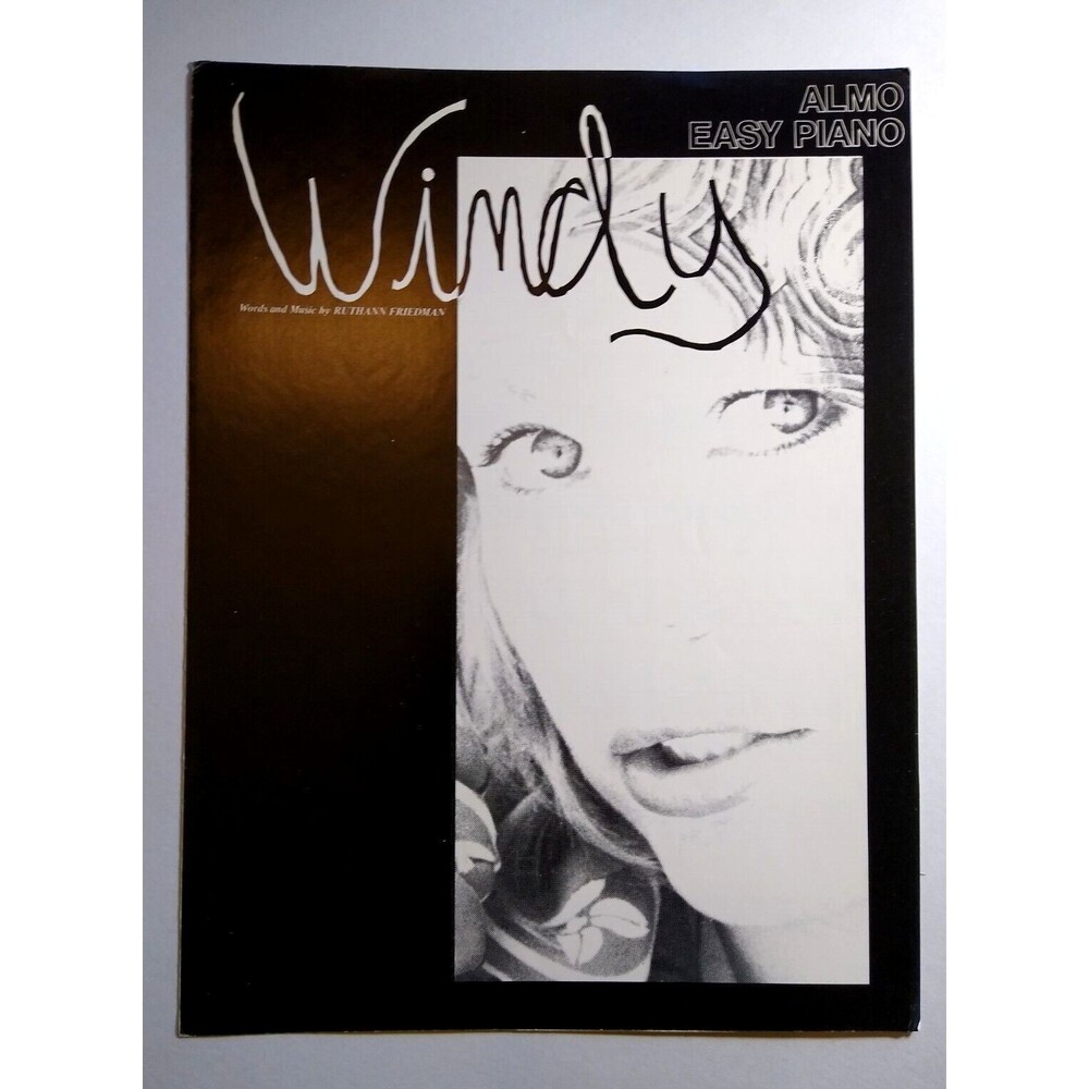 Windy The Association Sheet Music 1967 Words Music Ruthann Friedman Pop Rock